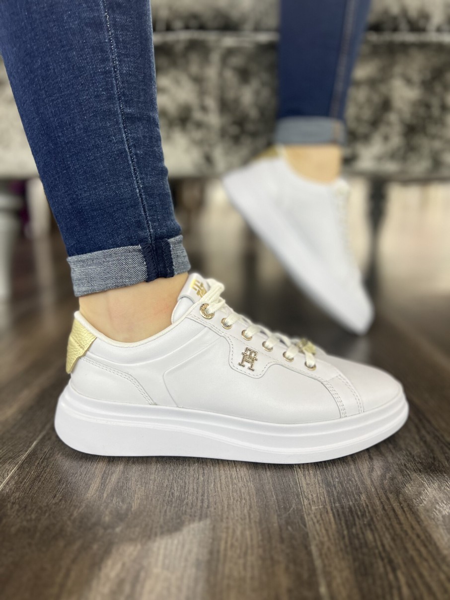 Ladies Tommy Hilfiger | Pointy Court Sneaker Hardware