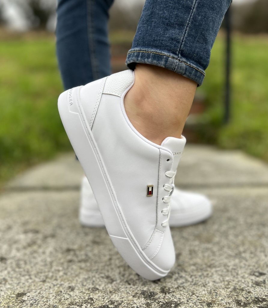 Ladies Tommy Hilfiger | Flag Court Sneaker