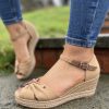 Ladies Tommy Hilfiger | Basic Open Toe Mid Wedge