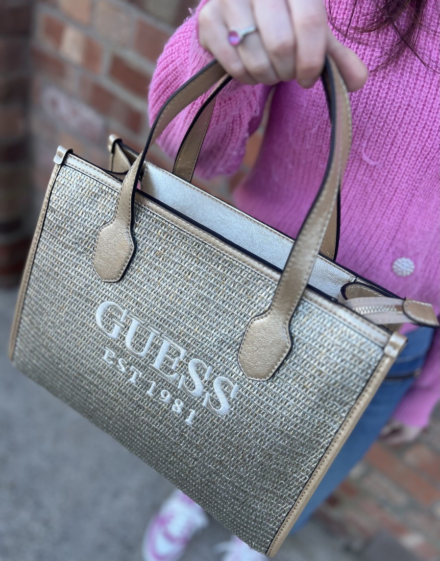 Accessories Guess Handbags | Silvana 2 Compartment Tote