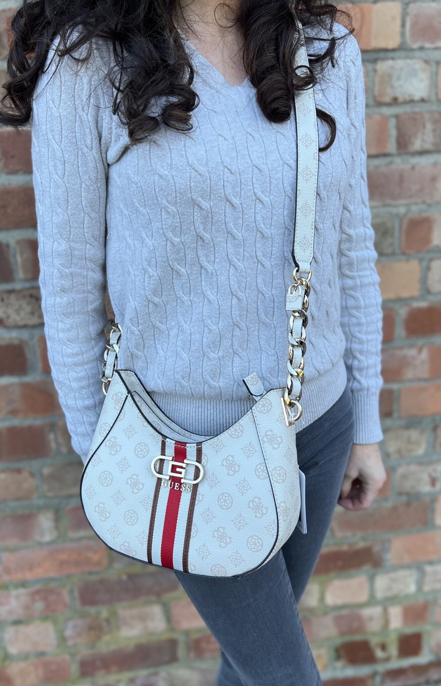 Accessories Guess Crossbody Bags | Nelka Top Zip Crossbody