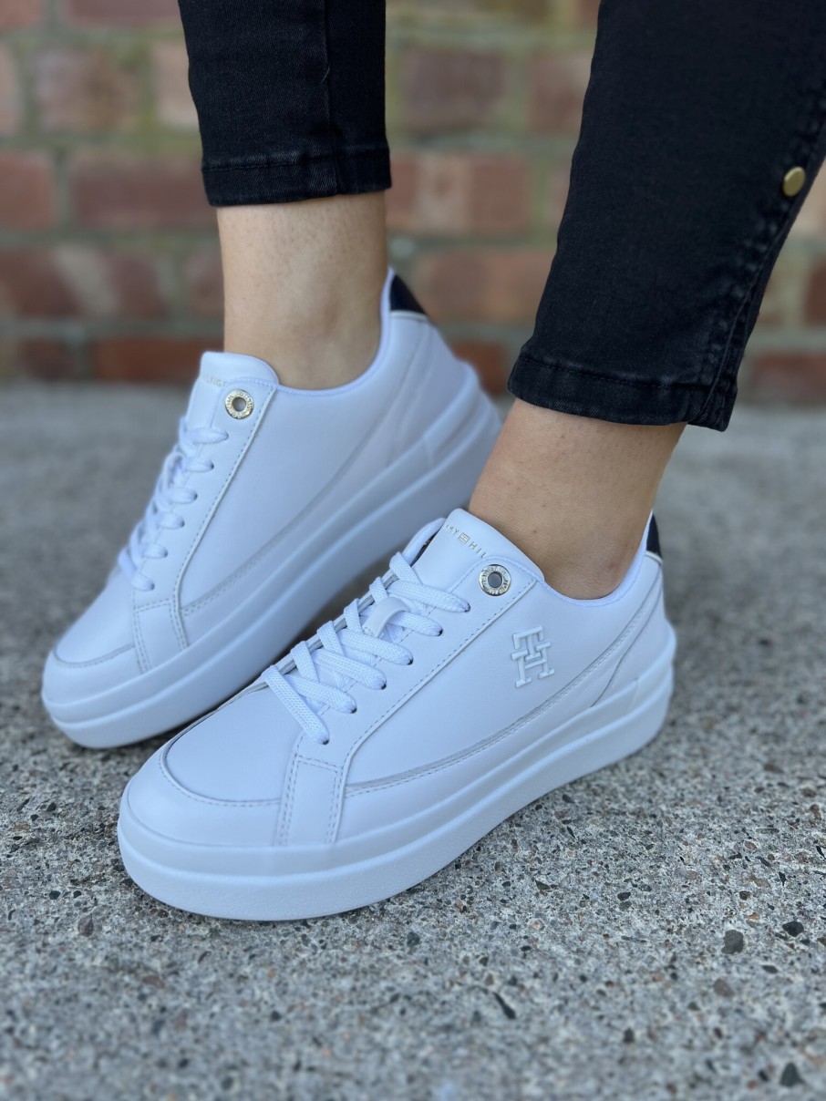 Ladies Tommy Hilfiger | Th Elevated Court Sneaker