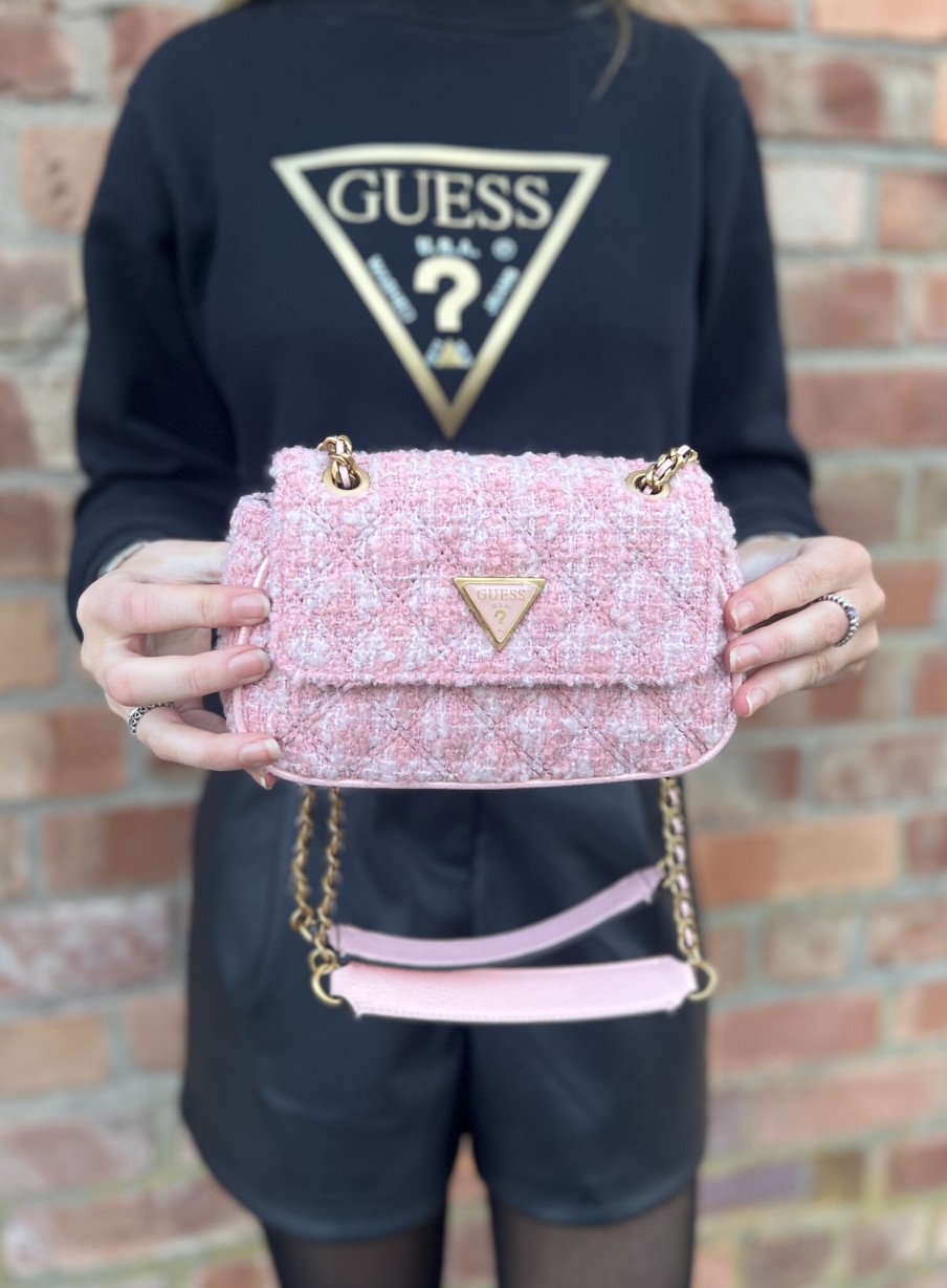 Accessories Guess Crossbody Bags | Giully Mini Convert Xbody Flap