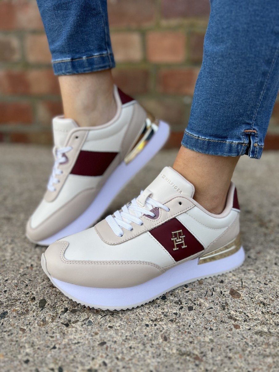 Ladies Tommy Hilfiger | Th Elevated Feminine Runner Gld